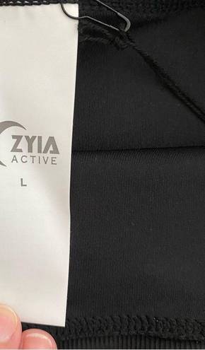 Zyia  Active Black Rêve South Pointe Bikini Bottoms Sz Large NWT