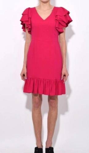 Stella McCartney  Miranda Dress in Bubble Gum sz 38 ruffle