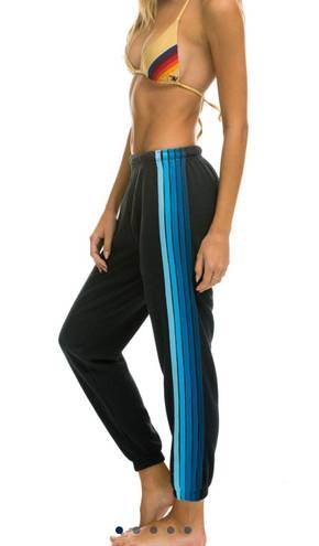 Aviator Nation 5 stripe sweatpants