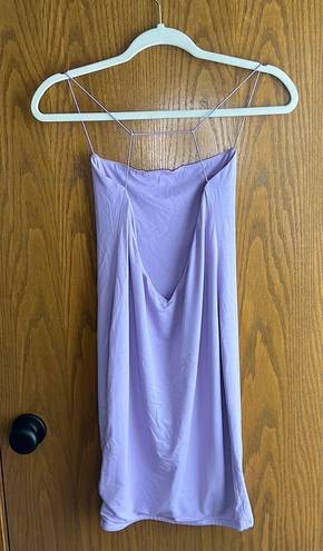 Day & Night Lavender Bodycon Mini Dress  Size Medium