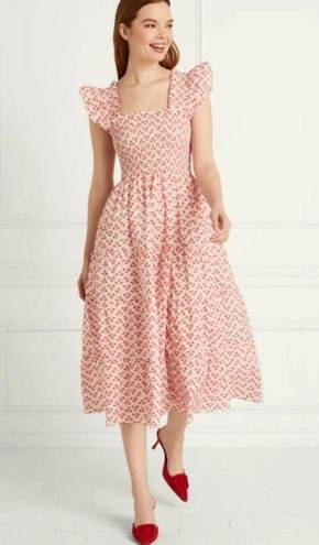 Hill House  Pink Spaced Floral Cotton The Ellie Nap Dress Sz.XXL NWT