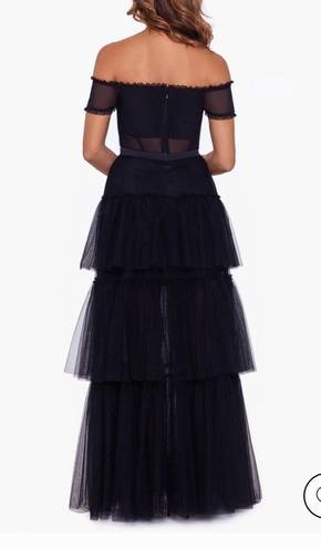 Betsy and Adam BNWOT BETSEY & ADAM KAI OFF THE SHOULDER TIERED MAXI DRESS