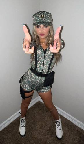 Army Girl Costume Size XS