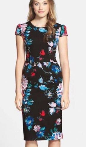 Betsey Johnson  Floral Fitted Dress