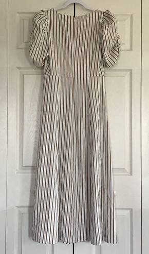 Danielle Bernstein Striped Maxi Dress