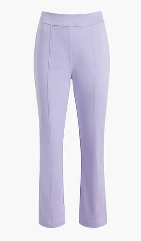 Hill House  Lavender Purple Claire Mid Rise Straight Leg Pants Size L
