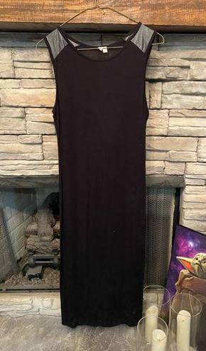 RD Style  long black sleeveless dress