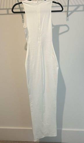 Naked Wardrobe NWOT  White Maxi Dress