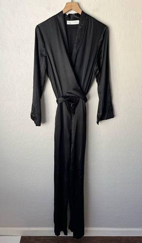 Michelle Mason  The Front Kimono Silk Jumpsuit