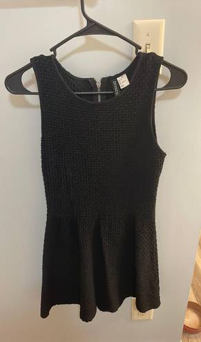 Divided Waffle Knit Mini Dress