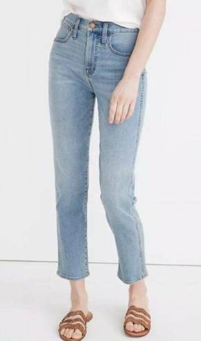 Madewell NEW  Supersoft Stovepipe Jeans in Plattwood, 27