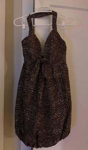 Tracy Reese Tie Front Y2K Bubble Dress…with Pockets!