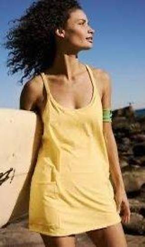 Free People Movement Hot Shot Mini Dress | NWOT | small | Mango Yellow