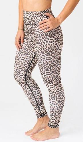 Zyia Leopard Scrunch Leggings