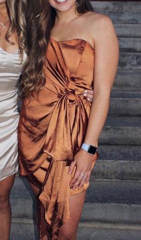 Lulus Rust Orange Dress
