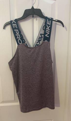 Nike PRO INTERTWIST LOOSE FIT DRI FIT TRAINING TANK TOP