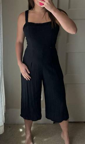 Nordstrom Row a Black Double Layer Flowy Romper/Jumpsuit