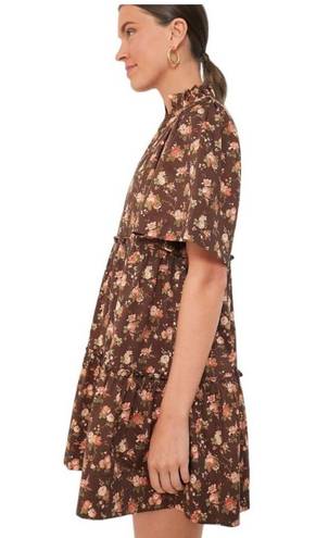 Tuckernuck  Crawford Dress Floral Rosewood Chintz Oversize Flutter Sleeve NWT 3XL