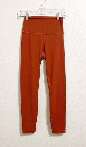 Everlane  renew orange rust leggings size small