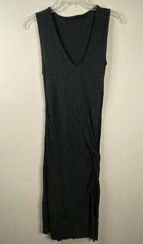 ALLSAINTS  Keel Mar Dress Twist Knotted Front Dark Gray Heather Women's Size 2