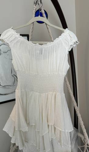 Princess Polly White Romper Dress