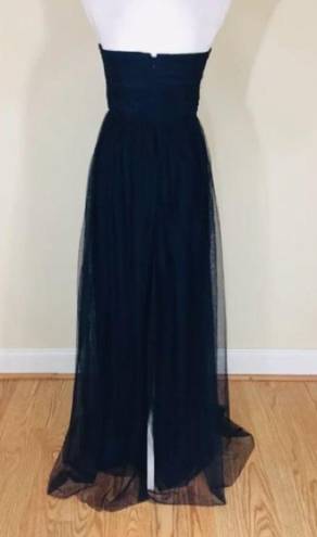 Donna Morgan Felicity Midnight Blue Formal Dress 4