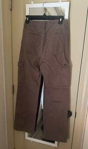 SONG 90s Boyfriend Cargo Jean Brown Size 28