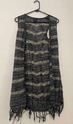 Full Tilt Sleeveless Cardigan