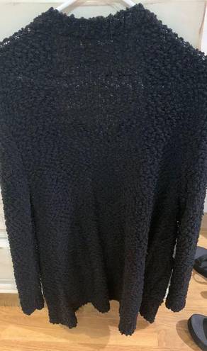 Zenana Outfitters Black popcorn Cardigan