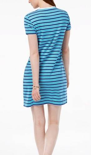Tommy Hilfiger NWT  Cotton Striped Dress XL Blue