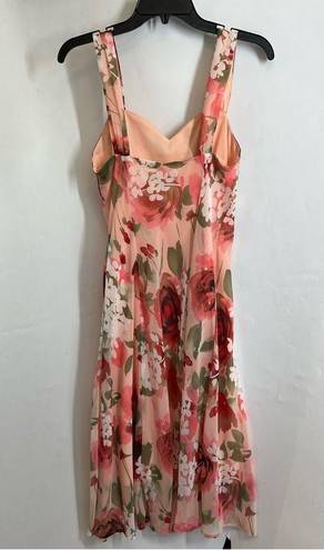 Connected Apparel 4/$25  floral dress size 8