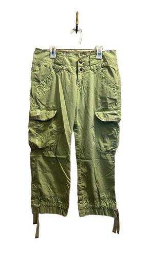 DKNY Y2K Celery Green  Jeans Cargo Capris