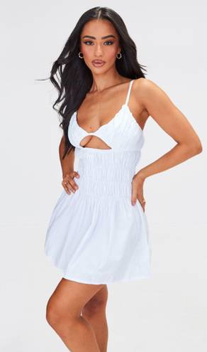 Pretty Little Thing White Sundress