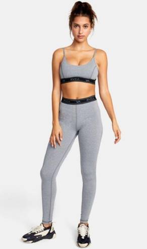 RVCA Base Bra Sports Bra Gray Size XL