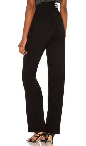 Dr. Denim  Echo Straight Black SIZE 27x33 Rigid High Rise A-line Long NEW