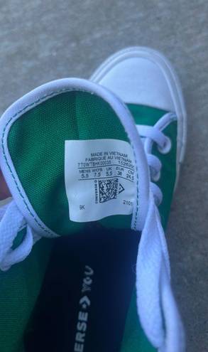 Converse Hightop Green Size 7.5