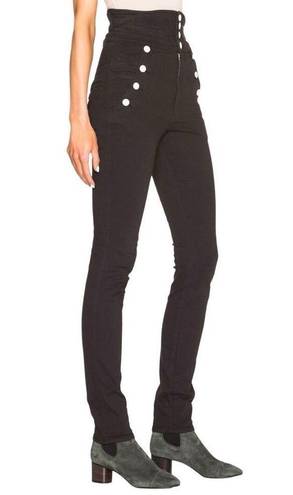 Isabel Marant  Marvin High Waisted Jeans in Black Size 36 US 4