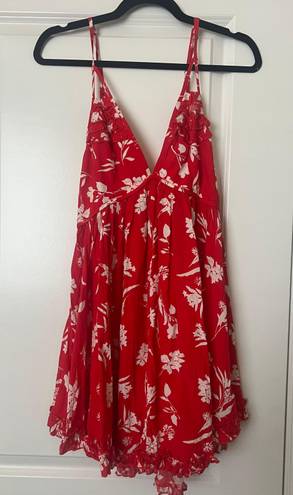 Mura Boutique Red And White Mini Dress NWT! 