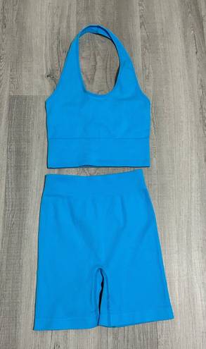 Kimberly Blue Two Piece Outfit