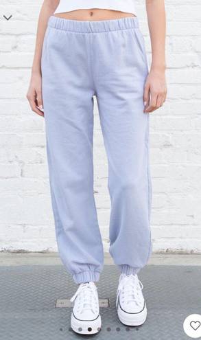 Brandy Melville Sky Blue Brandy Cuff Sweatpants