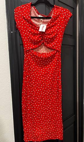 Jessica Simpson Red Dress