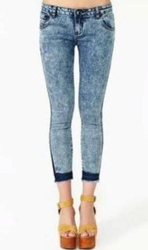 One Teaspoon  Iggy Crop Jeans Acid Wash 28