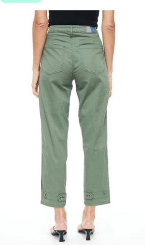 Pistola NWT  Denim Tammy High Rise Trouser In Colonel Rainbow Embroidered