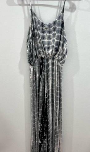 Olivia Rae tie dye spaghetti strap maxi dress size small