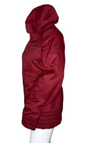 Burton  Jacket Women Small Red Dryride Winter Snow Ski Snowboarding Warm Outdoors