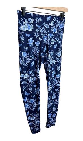 Terez TLC Floral-Print Smoothing Leggings