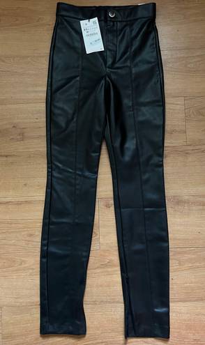 ZARA Faux Leather Pants