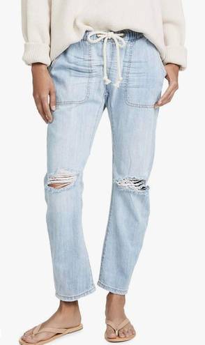 One Teaspoon Shabbies Drawstring Boyfriend Denim Jogger