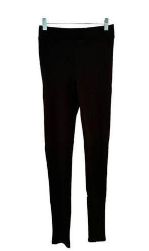 Naked Wardrobe  Women's Snatched Down ribbed Leggings in black. NWT.