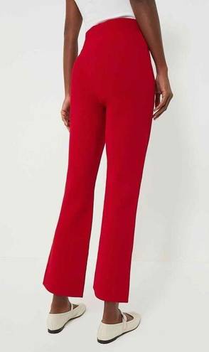 Tuckernuck  Compression Knit Ashford Pants Red Small Crop Pull On